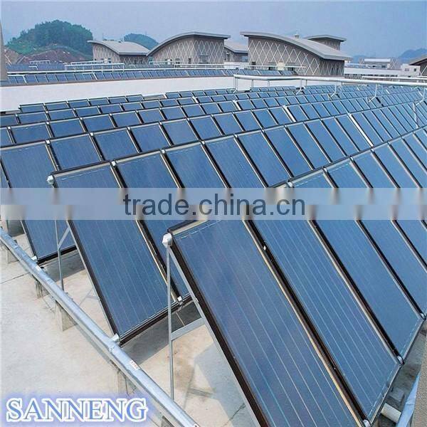 High quality split pressurized flat plate solar water heater projects