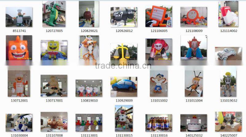Custom giant Inflatable duck cartoon balloon, inflatable promotion toy
