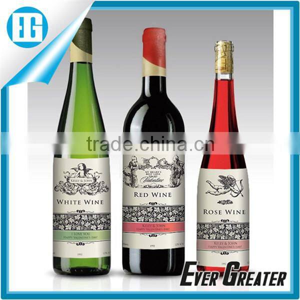 Customized Automatic adhesive sticker wine labeler on front and back sides