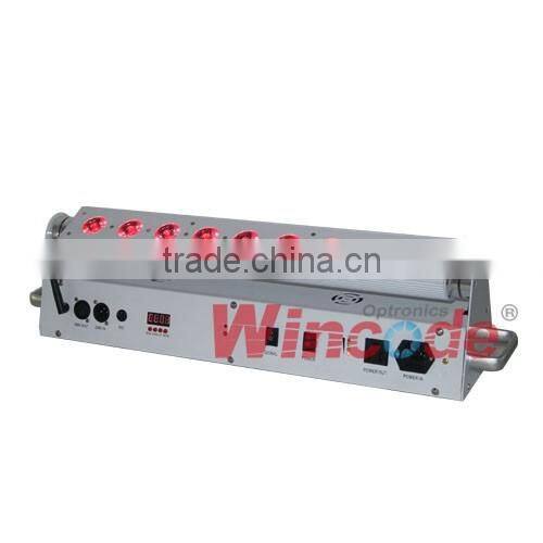 9*18W RGBAW+UV wireless battery led uplights / wireless led uplights / battery led uplights