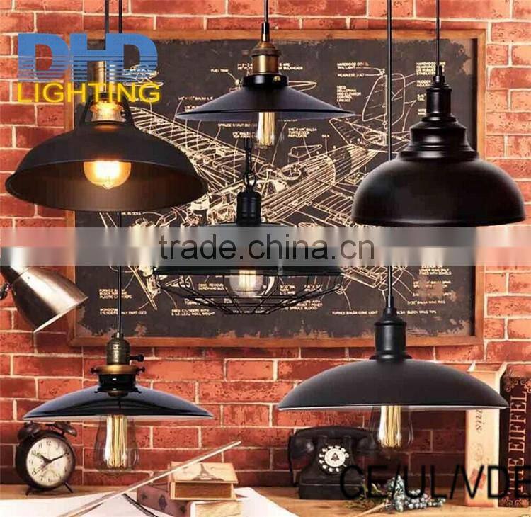 Retro Vintage Nordic Retro Edison Bulb Light Chandelier Vintage Loft Antique Adjustable DIY E27 Art Spider Ceiling Lamp Fixture