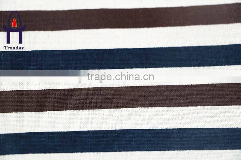 Denim pencil case with stripe, promotional pencil bag