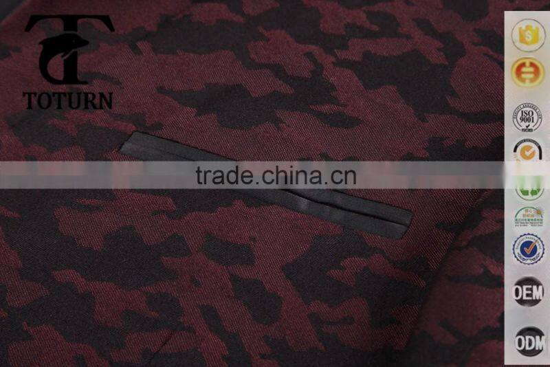 hot new products for 2016 High Quality Wholesale customized design colour combination polyester Coat Pant Men Suit