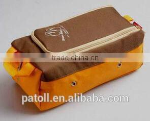 High quality wholesale functional ladies orange shoe and bag