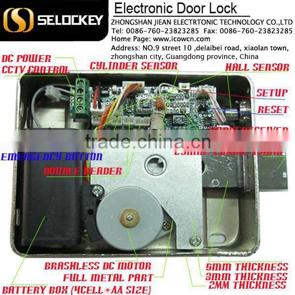 Favorites Compare Network door lock 2014 newest product intelligent hotel lock system hotel card door lock