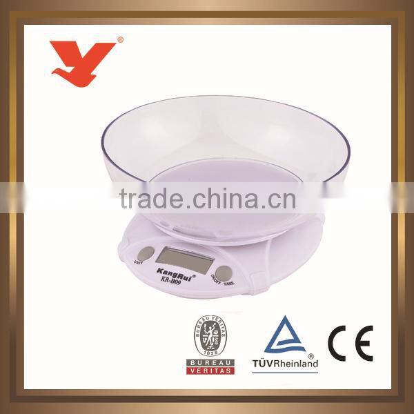 food measuring scale touch screen