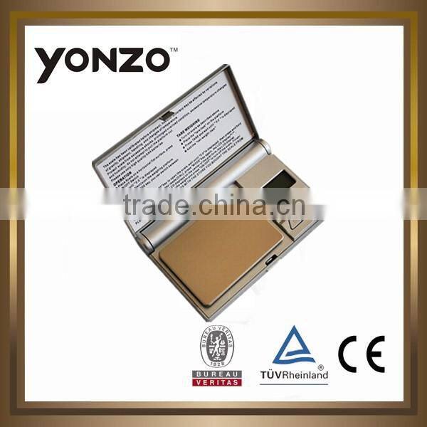 weighing milligram scale