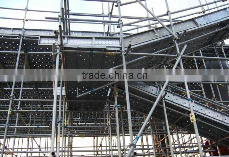 Scaffolding steel plank walk board 420 * 45 * 1829mm