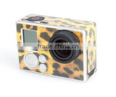 2014 New arrival Leopard Plan B Sticker for Go Pro Hero3+ Hero3 Camera Body gopro Accessories gopro stickers