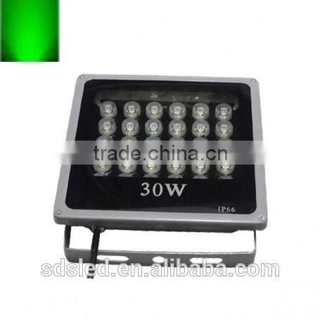 LED flood light Flood Light IP66 High Power Green AC85-265V led floodlight 30W