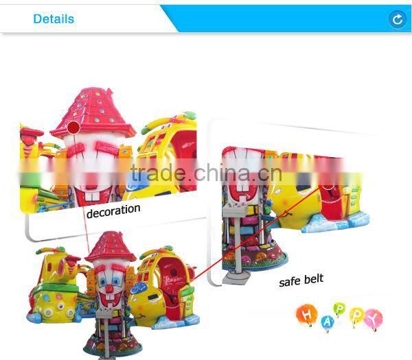 Indoor/Outdoor Playground Equipment Kids Ride Mini Plane for Sale