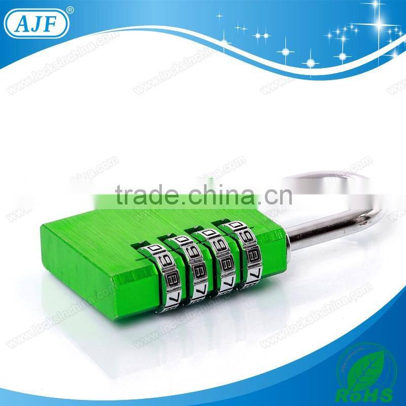 AJF 2015 New Arrival High quality 3 Dials aluminium material high class lock, combination padlock