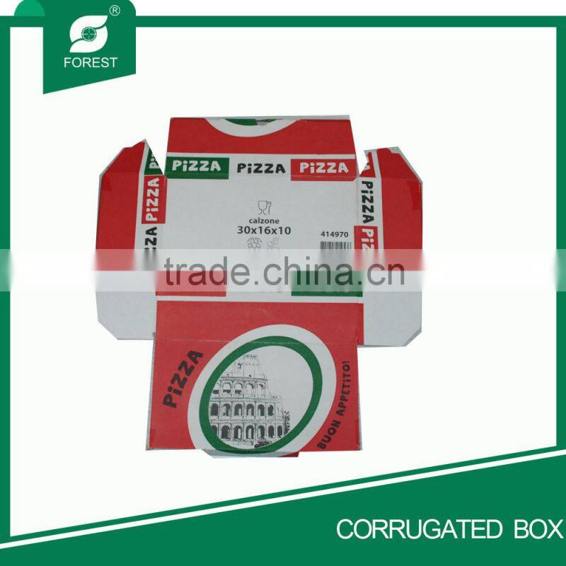 HOT SALE CORRUGATED PAPER PIZZA BOX FOR FAST FOOD