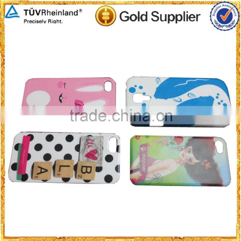 Plastic decoration cellphone case molding