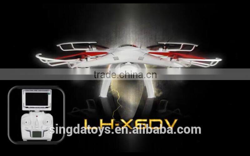 Newest ! LH-X6DV 2.4G RC Quadcopter FPV Drone With HD Camera