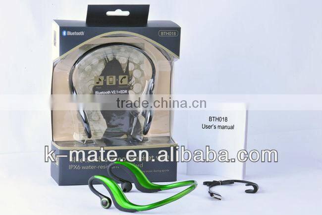 Best Bluetooth Music Headset,designed for sports,Waterpoof headset with NFC