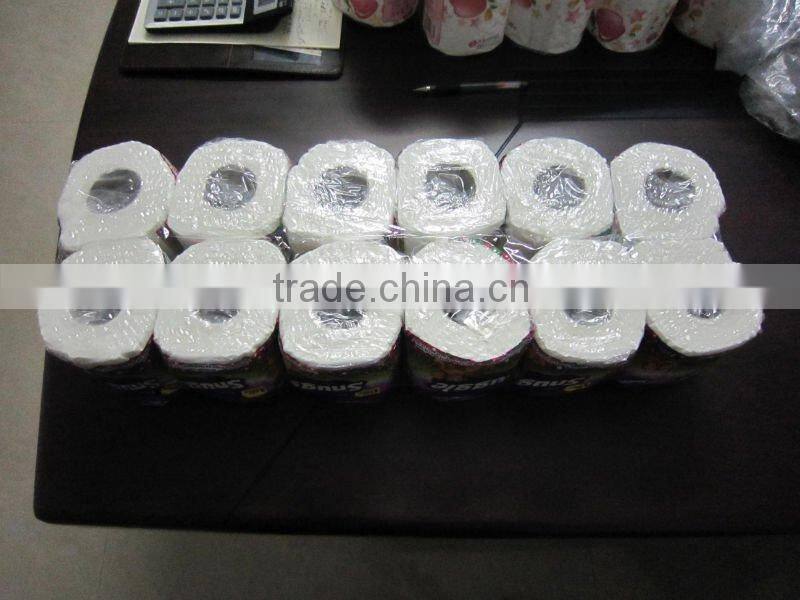 Customised printing one side gusset bag of PE bag paper towel bag