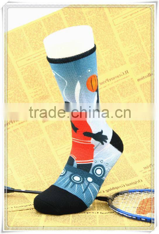 Durable foot men tube sock with excellent Snagging Resistance