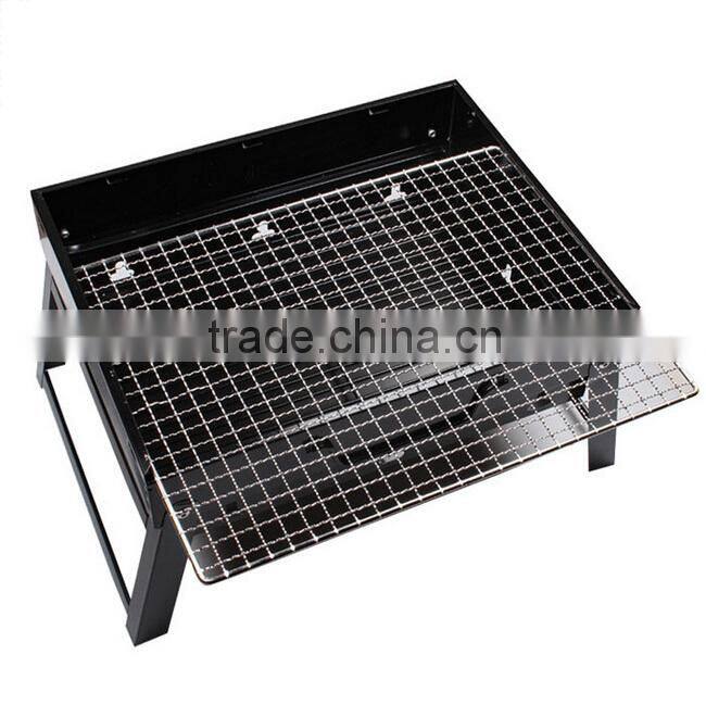 Mini box BBQ grill outdoor portable folding barbecue grill