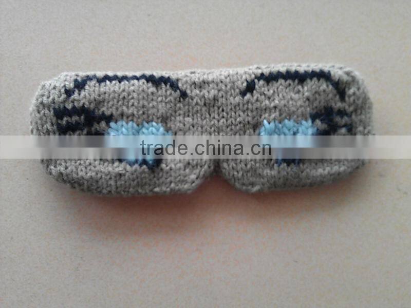 Eye Candy Colorful Reversible Knitting Handmade Eye Masks Headbands