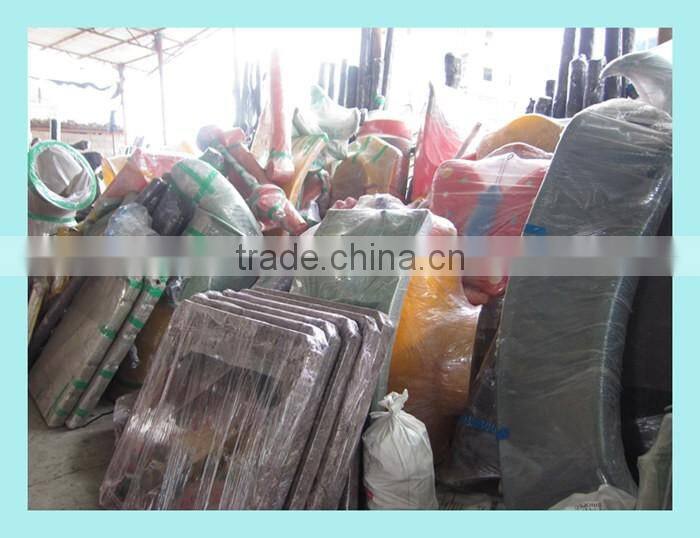 Medium size wooden house slide set playground equipment