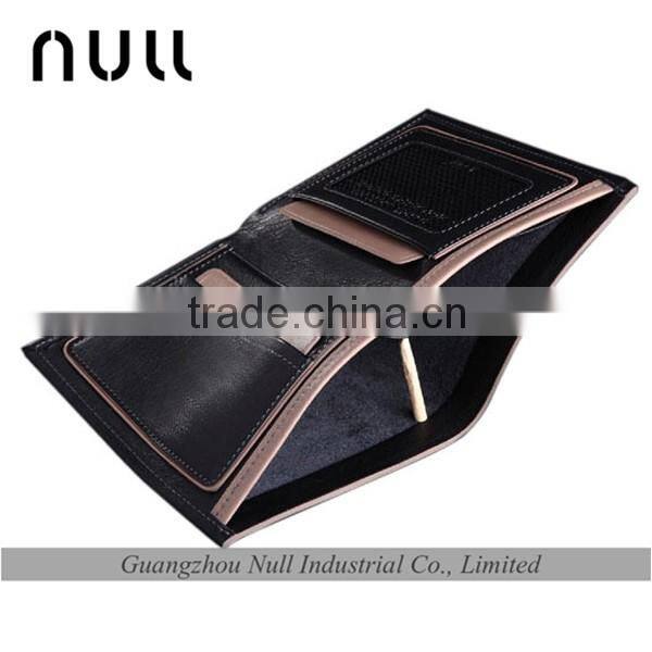 durable inner design fashion bilfold handmade wallet brand wallet for men