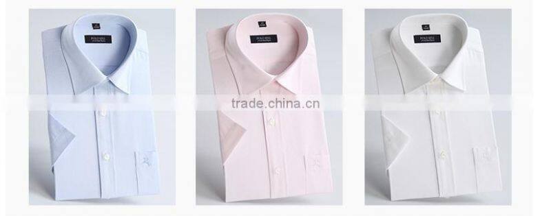 Wholesale price New pattern Solid Color french cuffs bulk custom men dress shirts