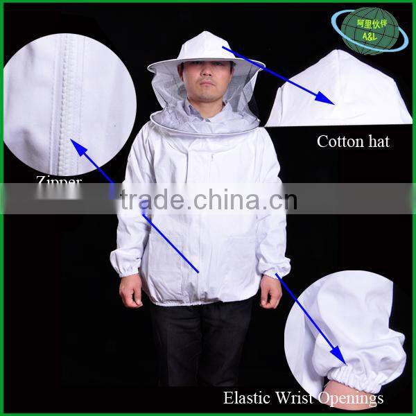 Bee protection overall suit for men and women of various sizes