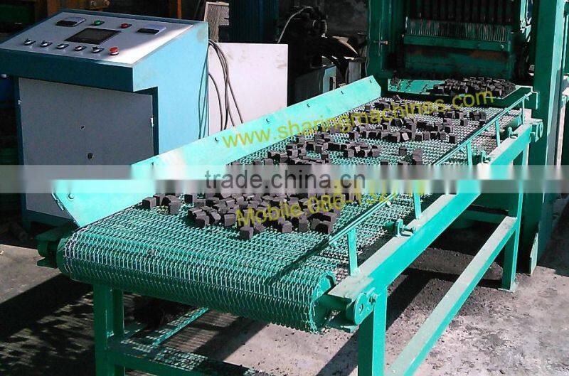 Professional hydraulic coconut shell shisha charcoal making machine with 5% discount