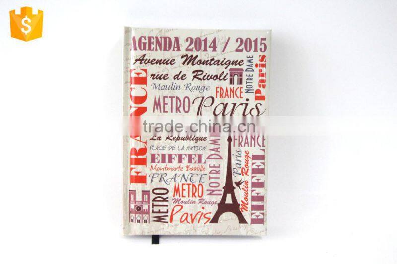 2015 cute dairy notebook