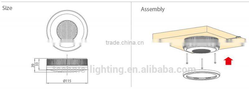 app controlled LED light with speaker
