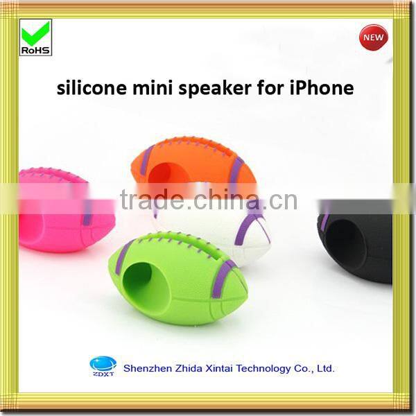fashion silicone phone small speaker