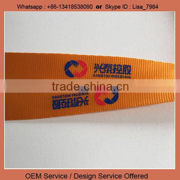 Polyester lanyard custom logo lanyard