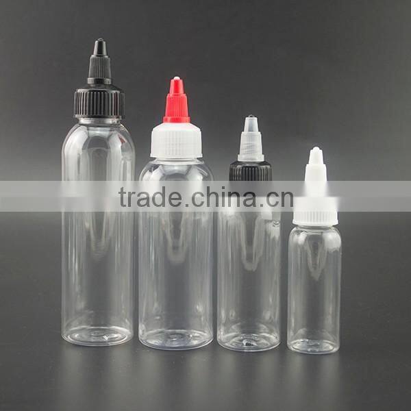 stock 30ml plastic e liquid pet dropper bottles with twist caps long dropper twist off cap