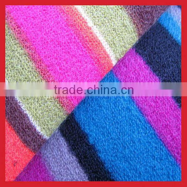 CVC Knitted Looped Terry Fabric For Jacket Lining