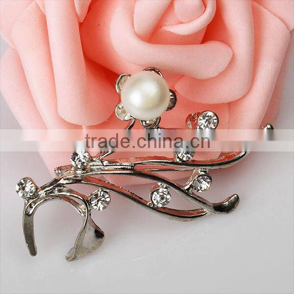Wholesale bulk brooch real freshwater pearl jewelry in china