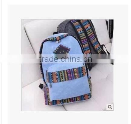 school backpack 2016 new fashion backpack bag for girl and boy
