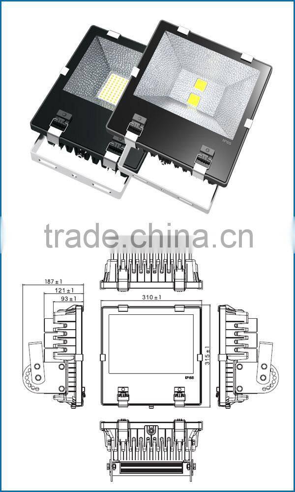 IP65 Die Casting Aluminium outdoor 120w LED Flood lighting