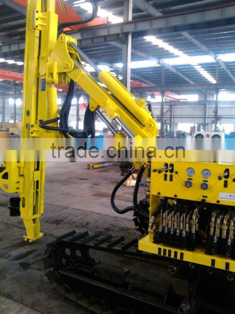 SKM230 hybrid power crawler full hydraulic drilling rig
