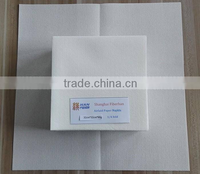 Raw materials paper napkin bands, printed paper napkin roll, airlaid paper napkin sizes