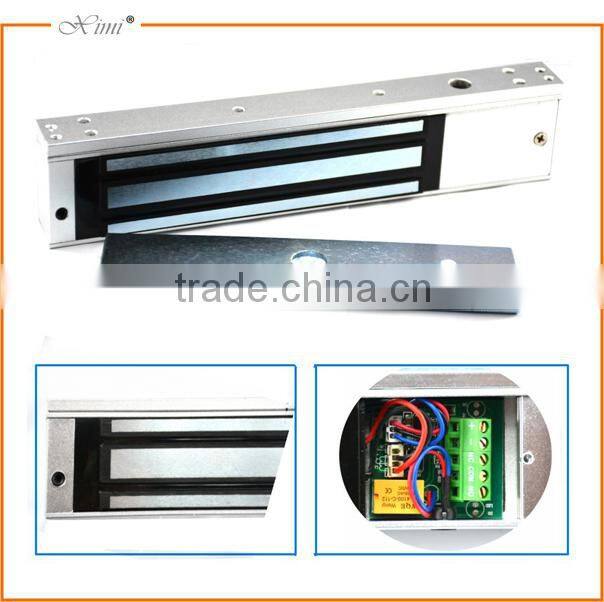 Good quality electric magnetic lock em lock glass door lock 180KG/350LBS holding force with signal, led light