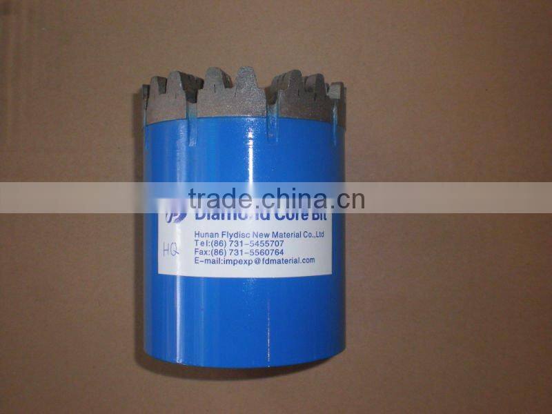 Diamond Core drill Bit and Reaming Shells