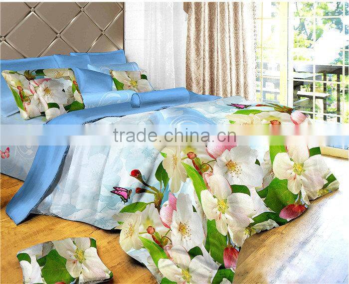 4PCS double print 3d bed cover set kids hot sale 3D home textile