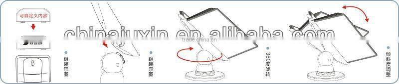 Made in china alibaba supplier desktop display rack floor stand plastic floor base