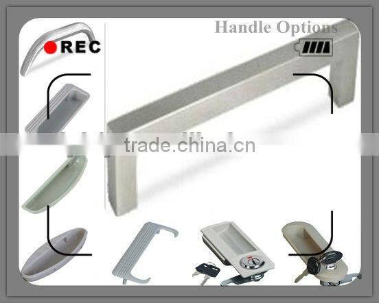 KFY-CB-15 Light Gray Sliding Glass Door Bookcase