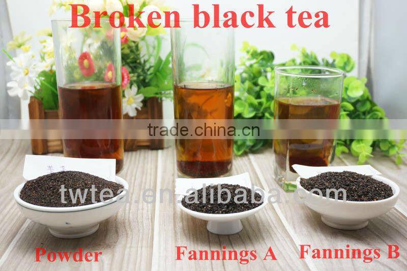 Black tea fannings or dust