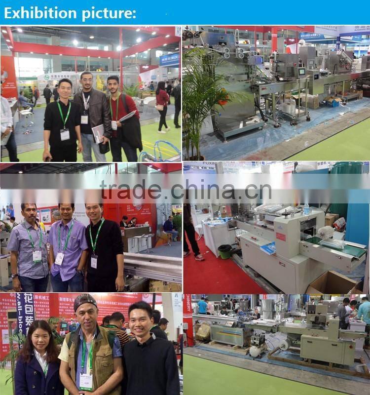 High quality disposable cup flow wrapper with panasonic PLC control