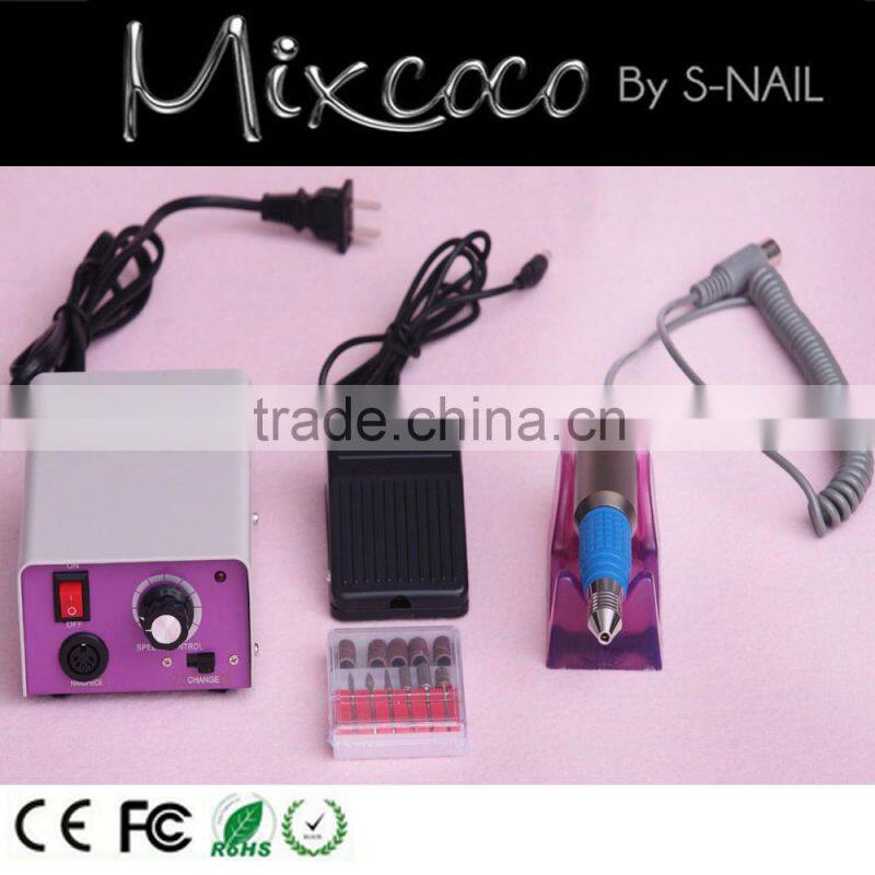 Salon manicure electrical nail drill file Set with Carbide Bit