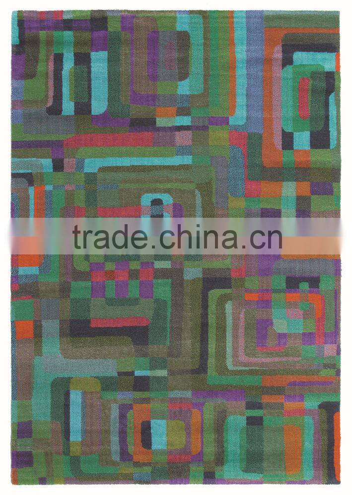 Modern design hand tufted rug for decoration, apartment