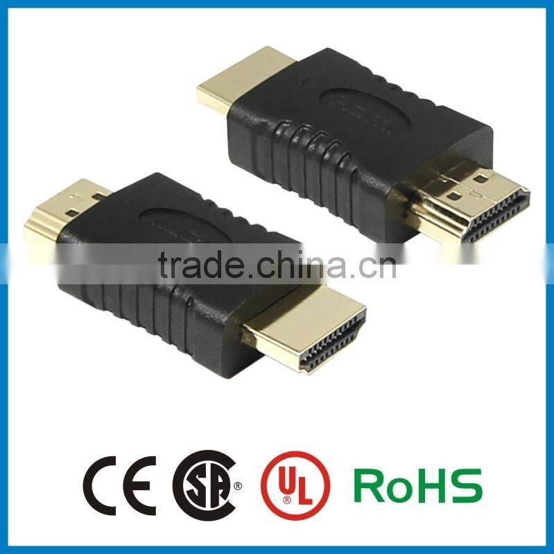 APBG Wholesale Gold /nickel plated hdmi connector male to male /male to female /female to female adapter